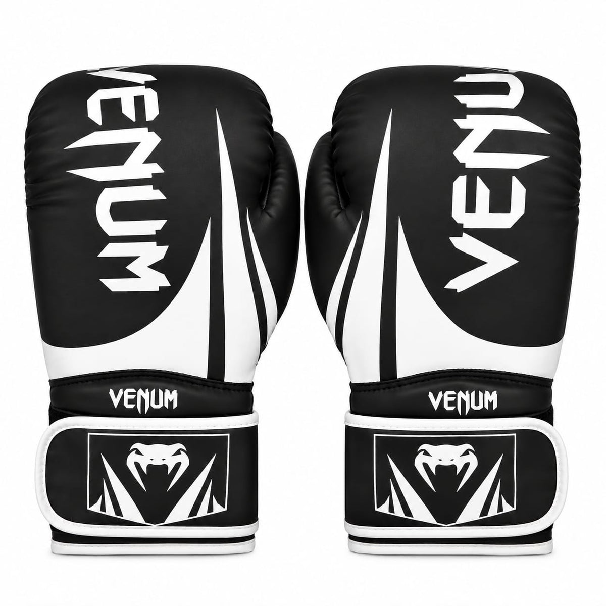 High Quality Boxing Gloves Pair (black/white)