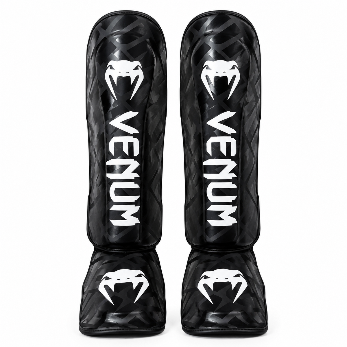 Shin & Foot Guards Black (cobra) (MMA, Boxing & Martial Arts)