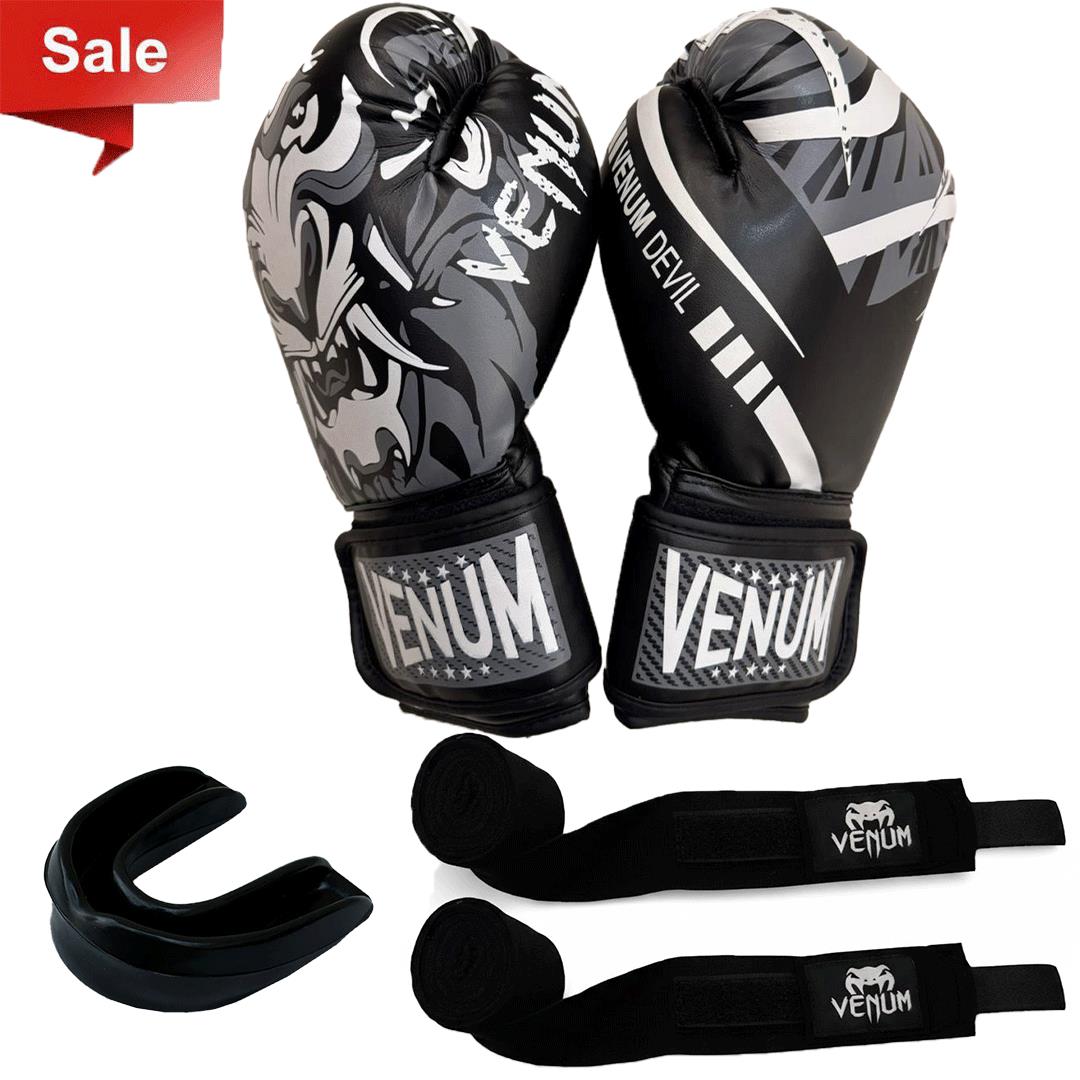Boxing Gloves + Hand Wraps + Mouthguard Offer