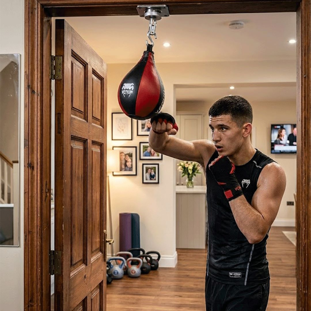 High Speed Punching Mini Bag + Hook