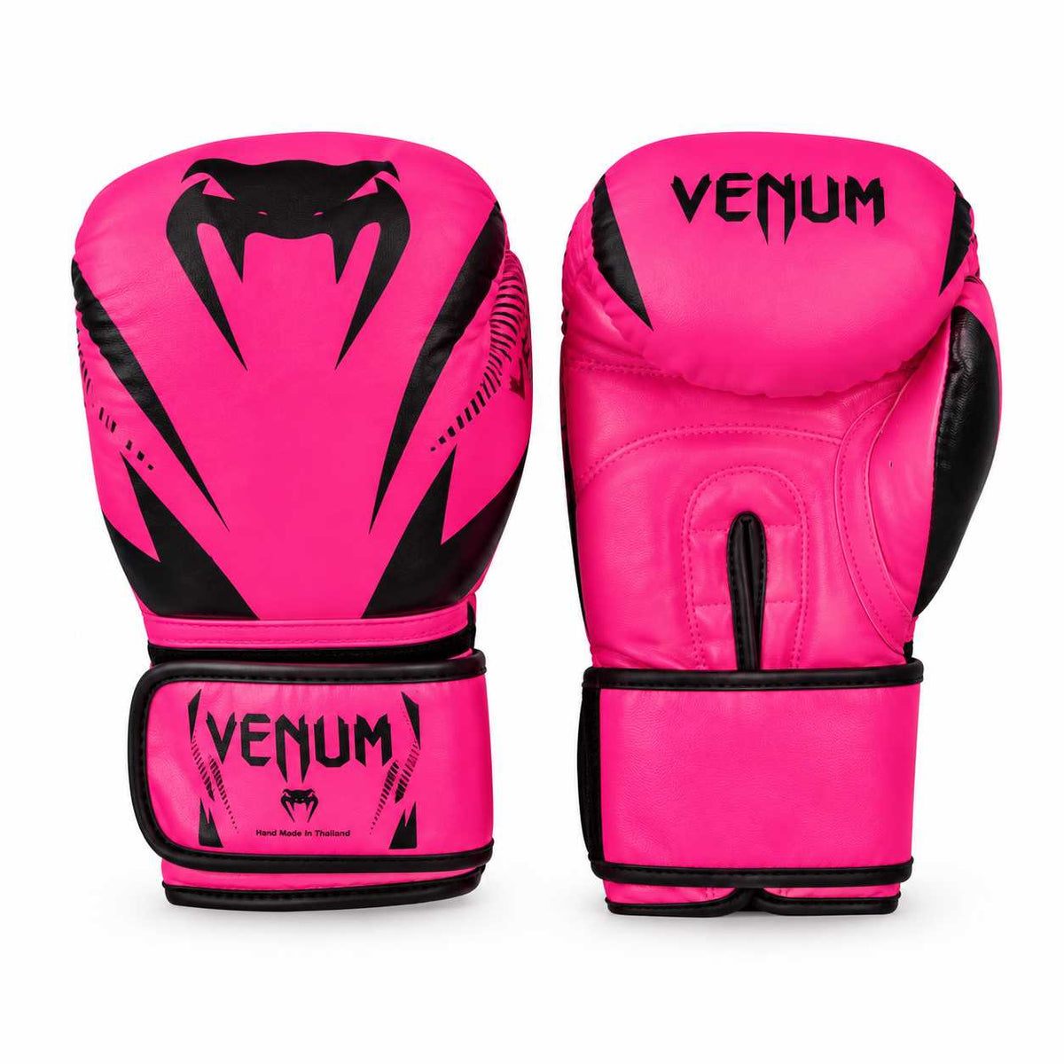 High Quality Boxing Gloves Pair (black/pink)