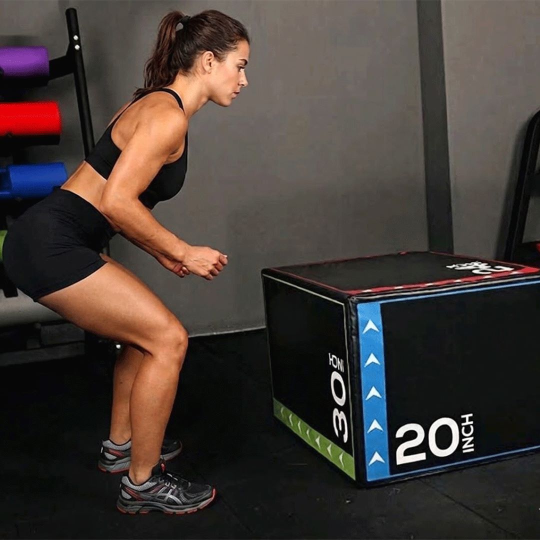 3 in 1 Soft Plyometric Box Cube Jump Box