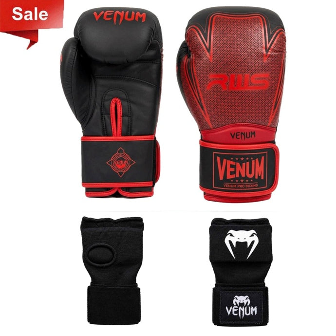 1 Pair Boxing Gloves + 1 Pair of Gel Wrap Gloves Offer
