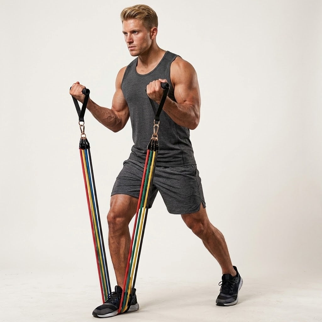 11 in 1 Resistance Band Set to cover all your workouts