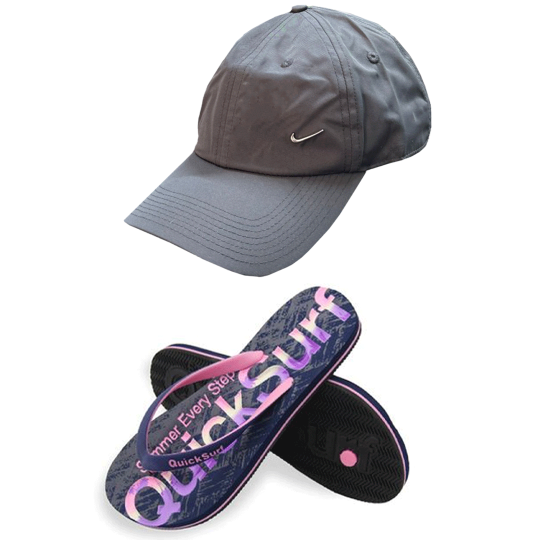 Cap + Flip Flop Offer (Women)