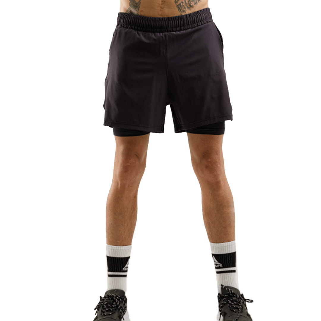 Premium Quality Double Shorts Original (Navy)