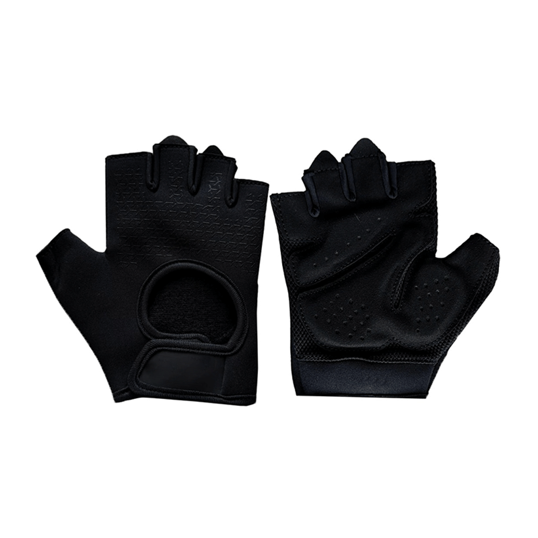 Workout Training Gym Gloves Full Black (Women)