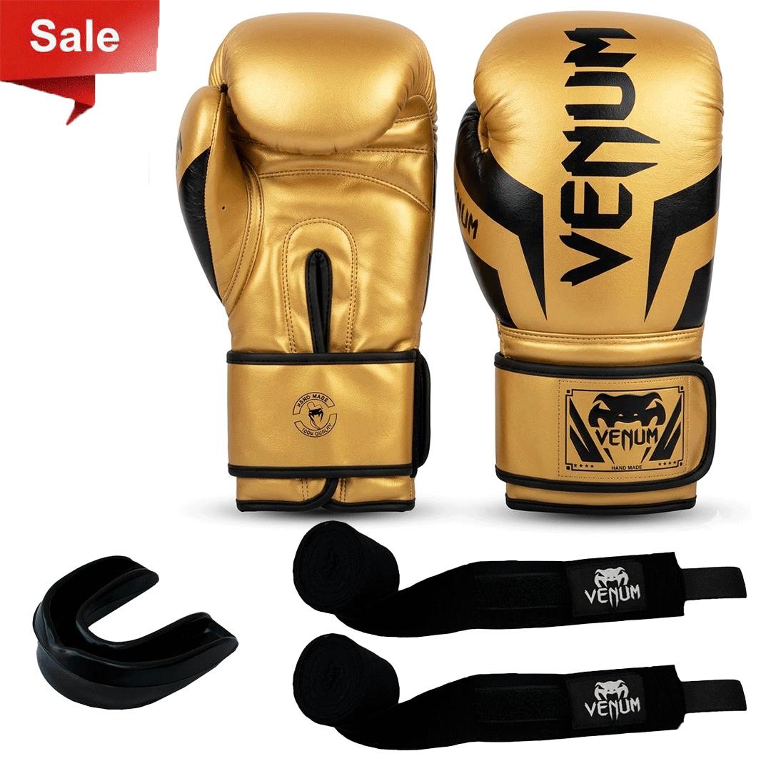 Boxing Gloves + Hand Wraps + Mouthguard Offer