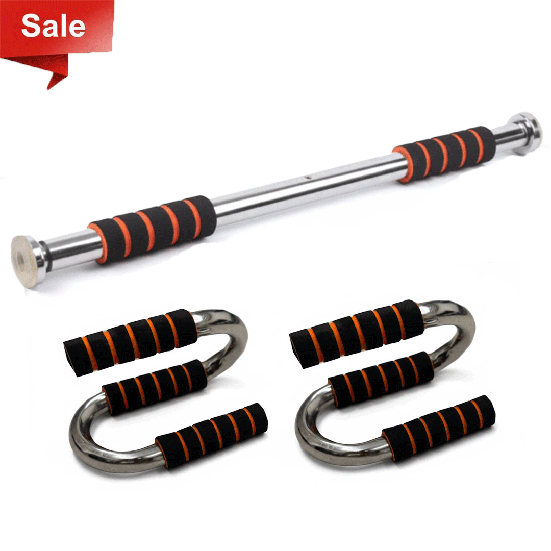 Pull-Up Bar + Push-up Stand