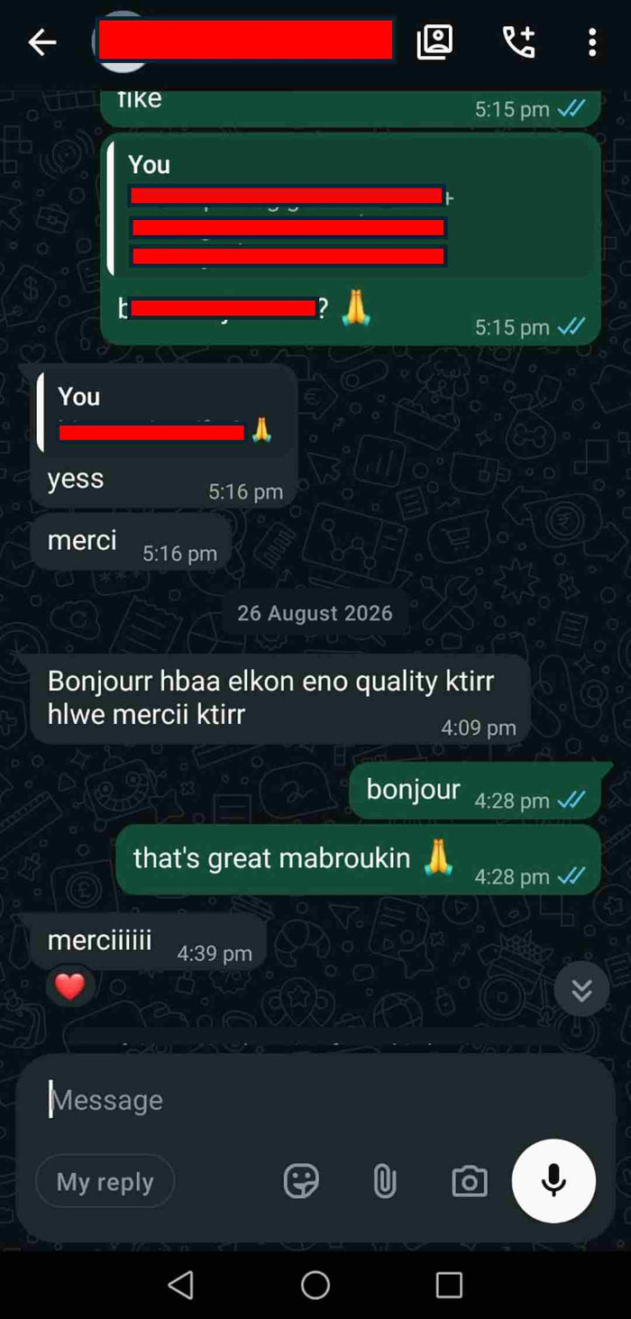 Customer review screenshot