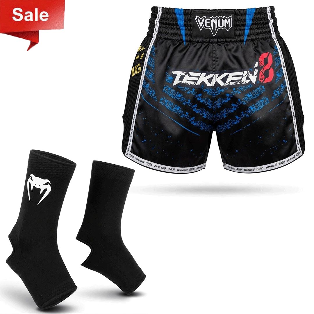 Martial Arts Boxing / Muay Thai Shorts + Ankle Sleeve Offer