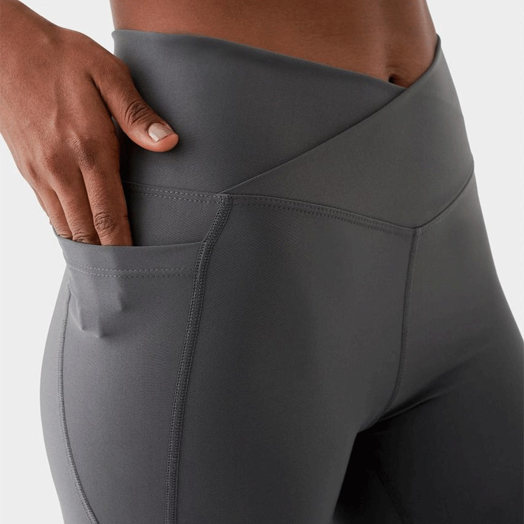 V-Belt Sports Leggings (Grey)