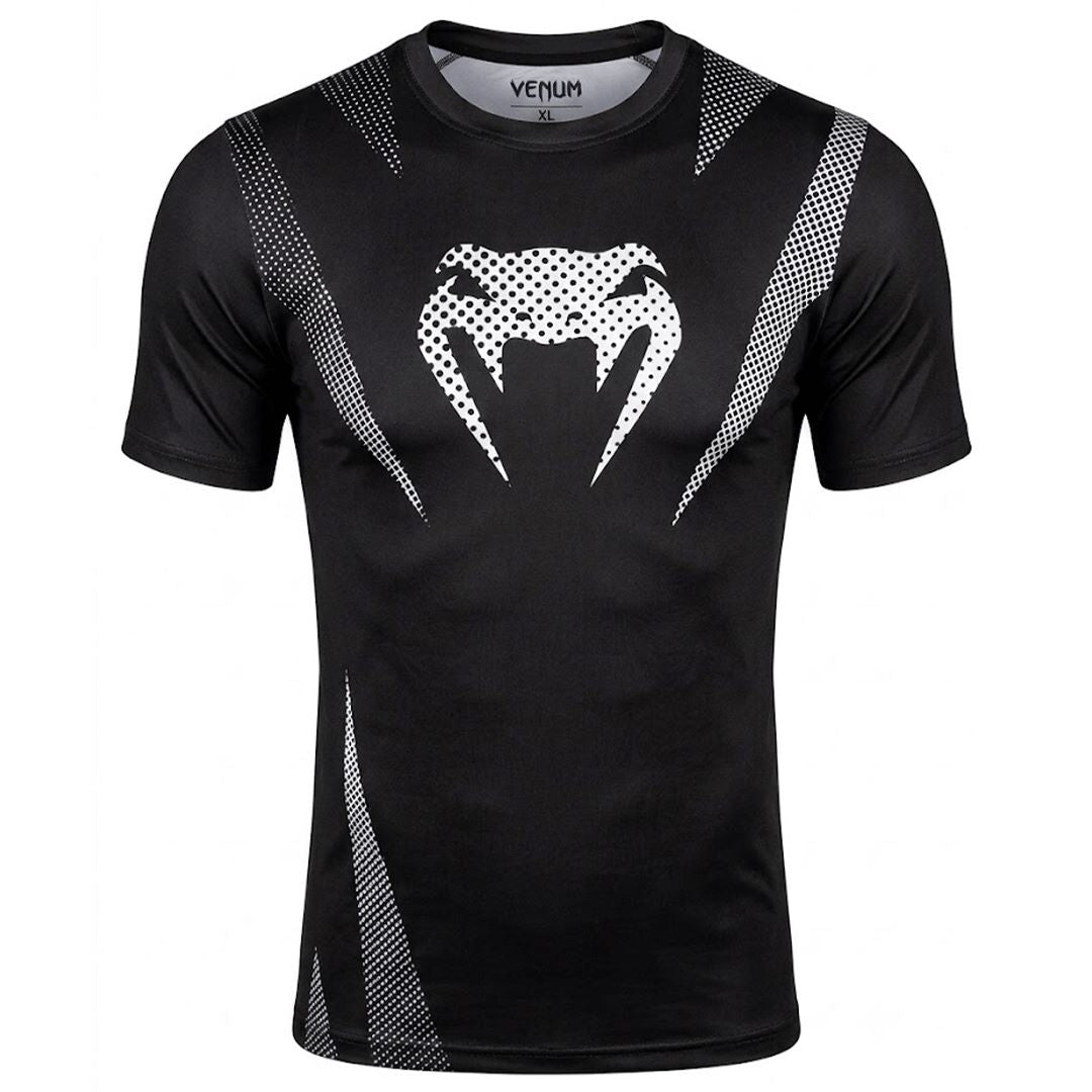 Martial Arts Boxing T-Shirt (Black/Grey Pointed)