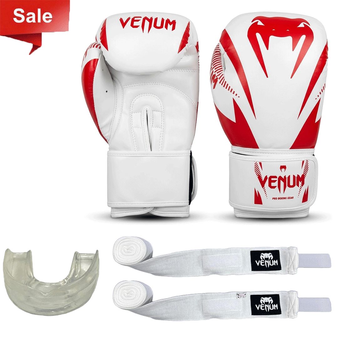 Boxing Gloves + Hand Wraps + Mouthguard Offer