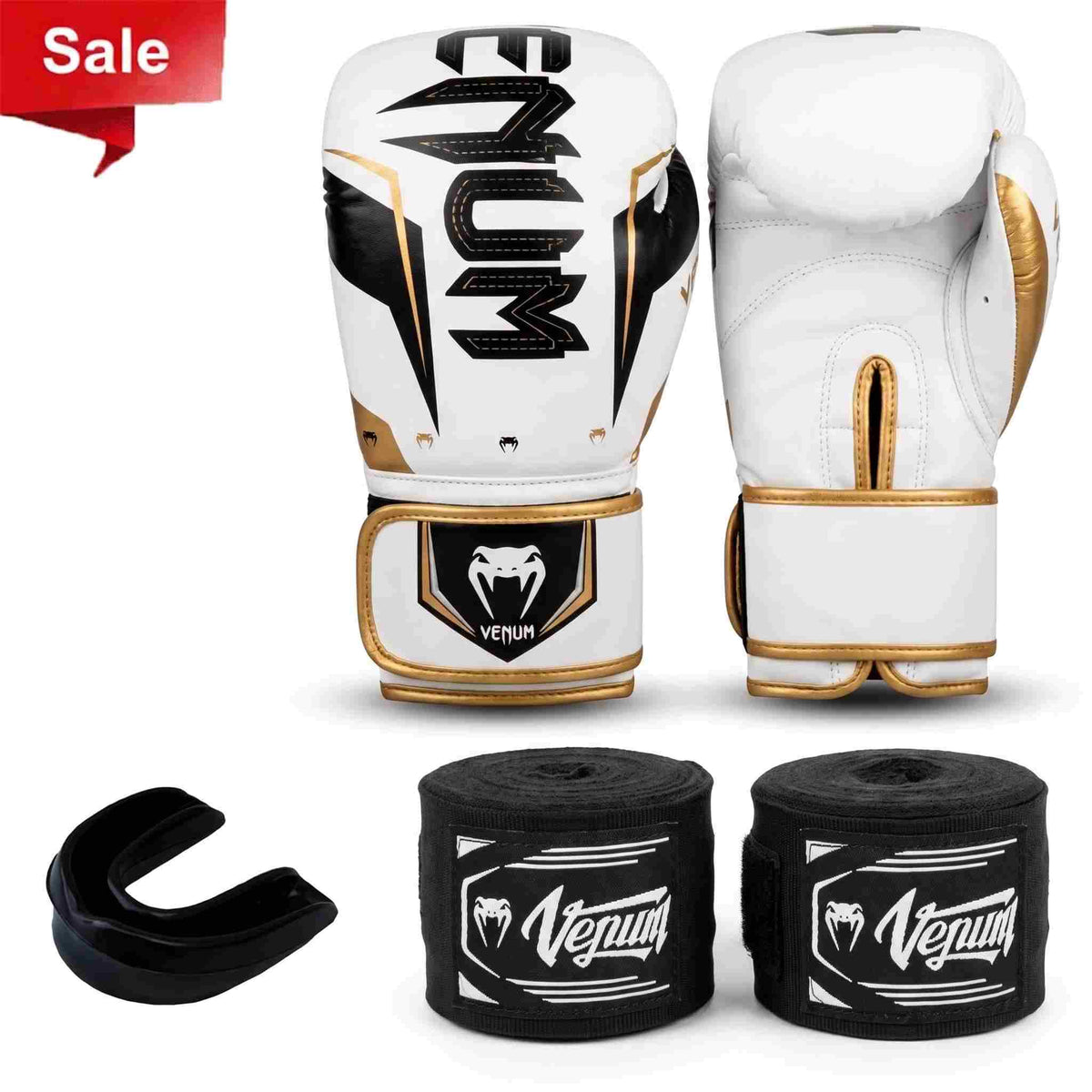 Boxing Gloves + Hand Wraps + Mouthguard Offer