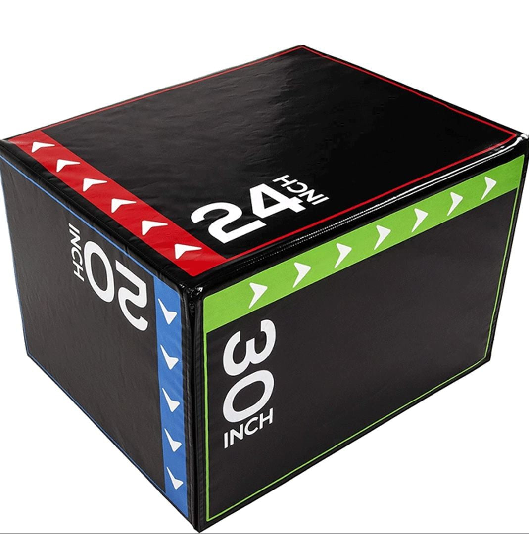 3 in 1 Soft Plyometric Box Cube Jump Box