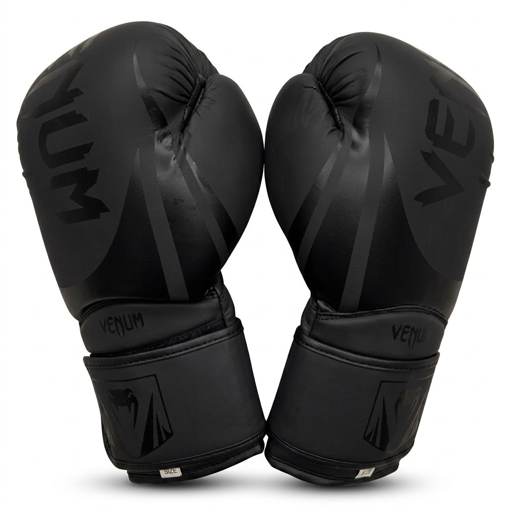 High Quality Boxing Gloves Pair (Full Black)