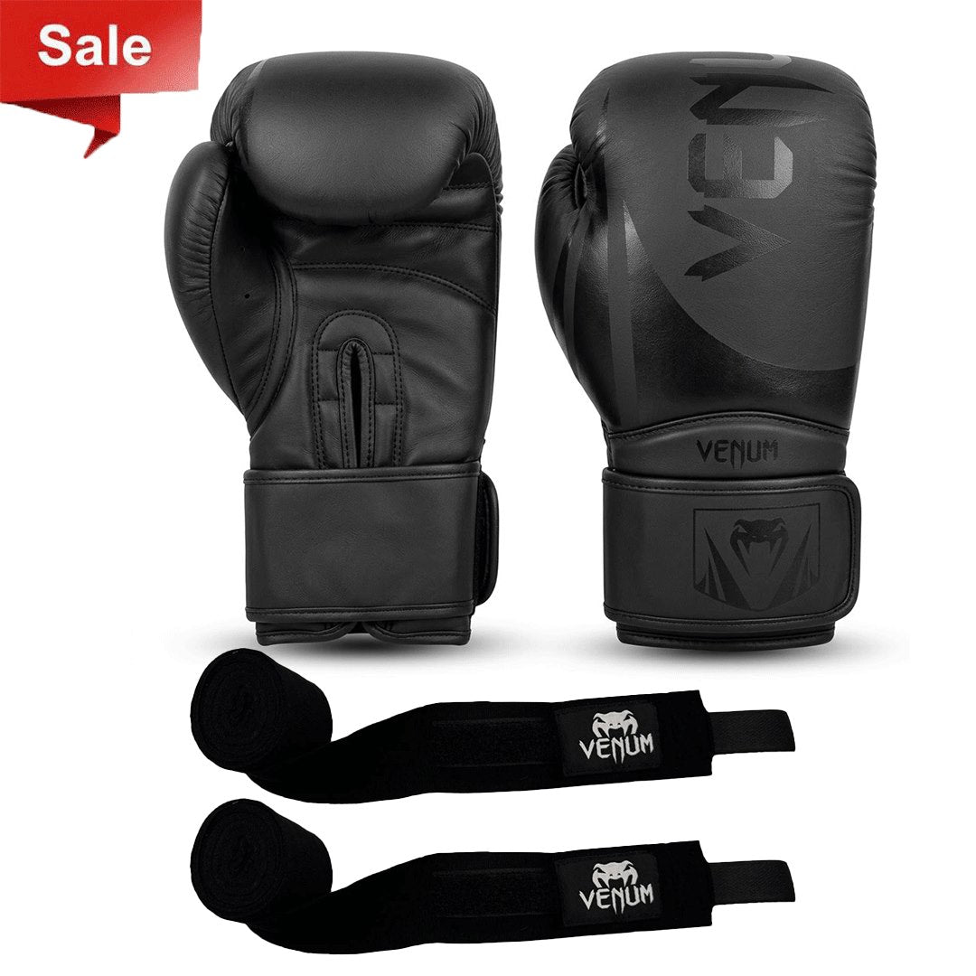 1 Pair Boxing Gloves + 1 Pair of Hand Wraps Offer