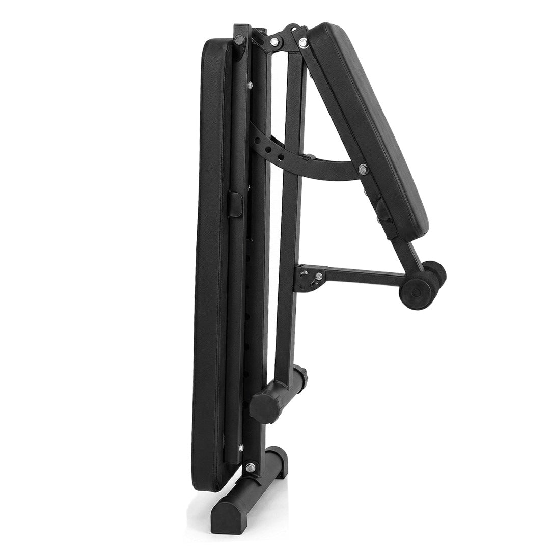 Foldable Multifunctional Adjustable Bench + 20Kg Chrome Plated Set Offer