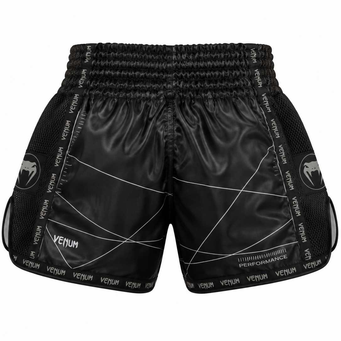 Martial Arts Boxing Shorts (Black/grey)