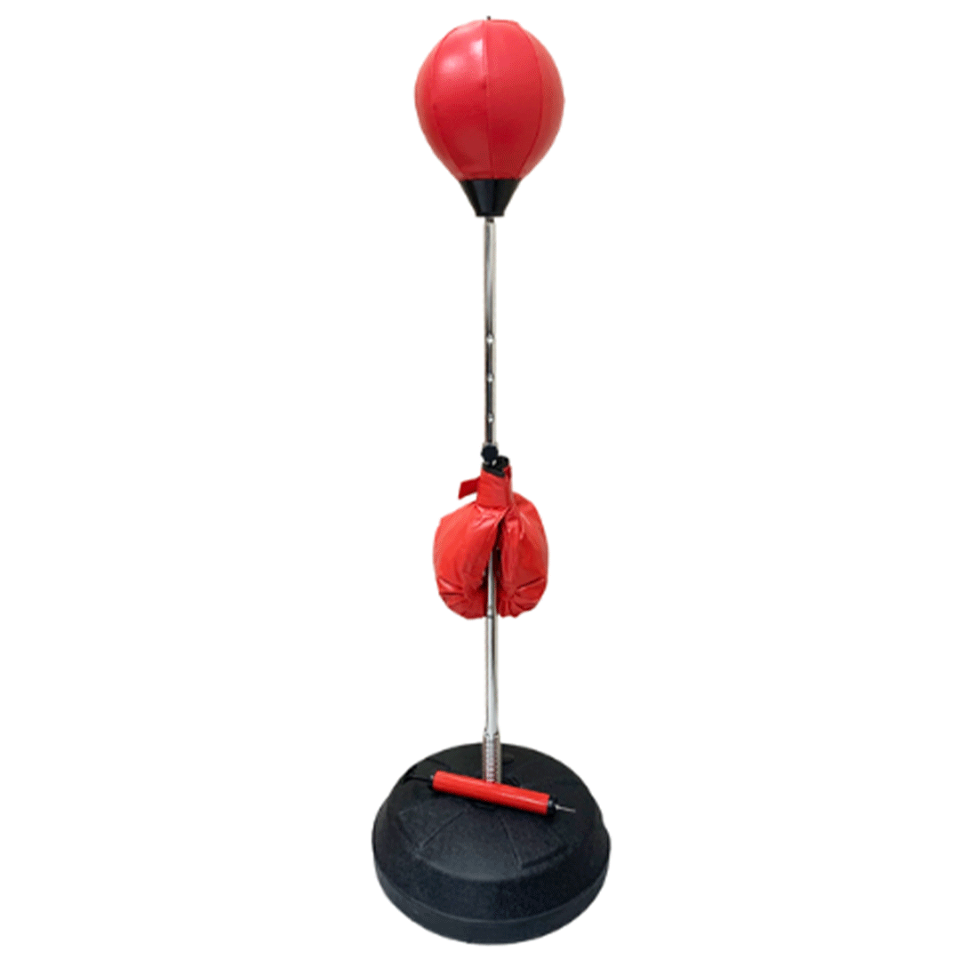 High Speed Punching Bag + Gloves