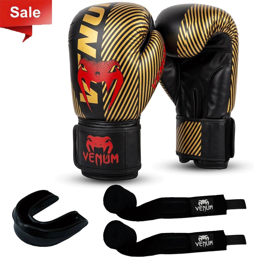 Boxing Gloves + Hand Wraps + Mouthguard Offer