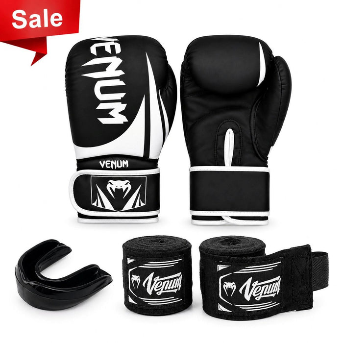 Boxing Gloves + Hand Wraps + Mouthguard Offer
