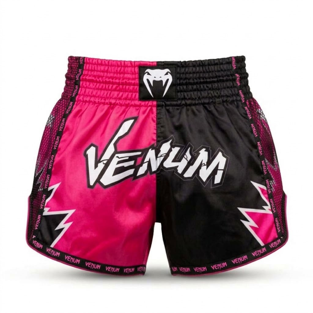 Martial Arts Boxing Shorts (Grey/Black)
