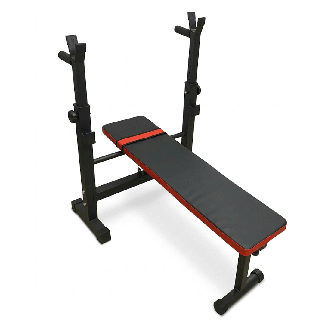 Flat & Incline Heavy Duty Adjustable Bench with Bar Stand