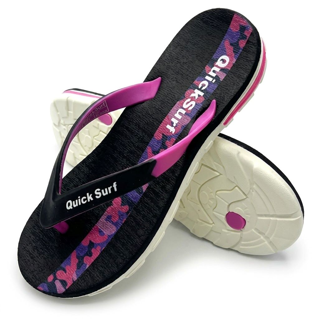 Flip Flop Quick-surf Black/Pink 1 (Original)