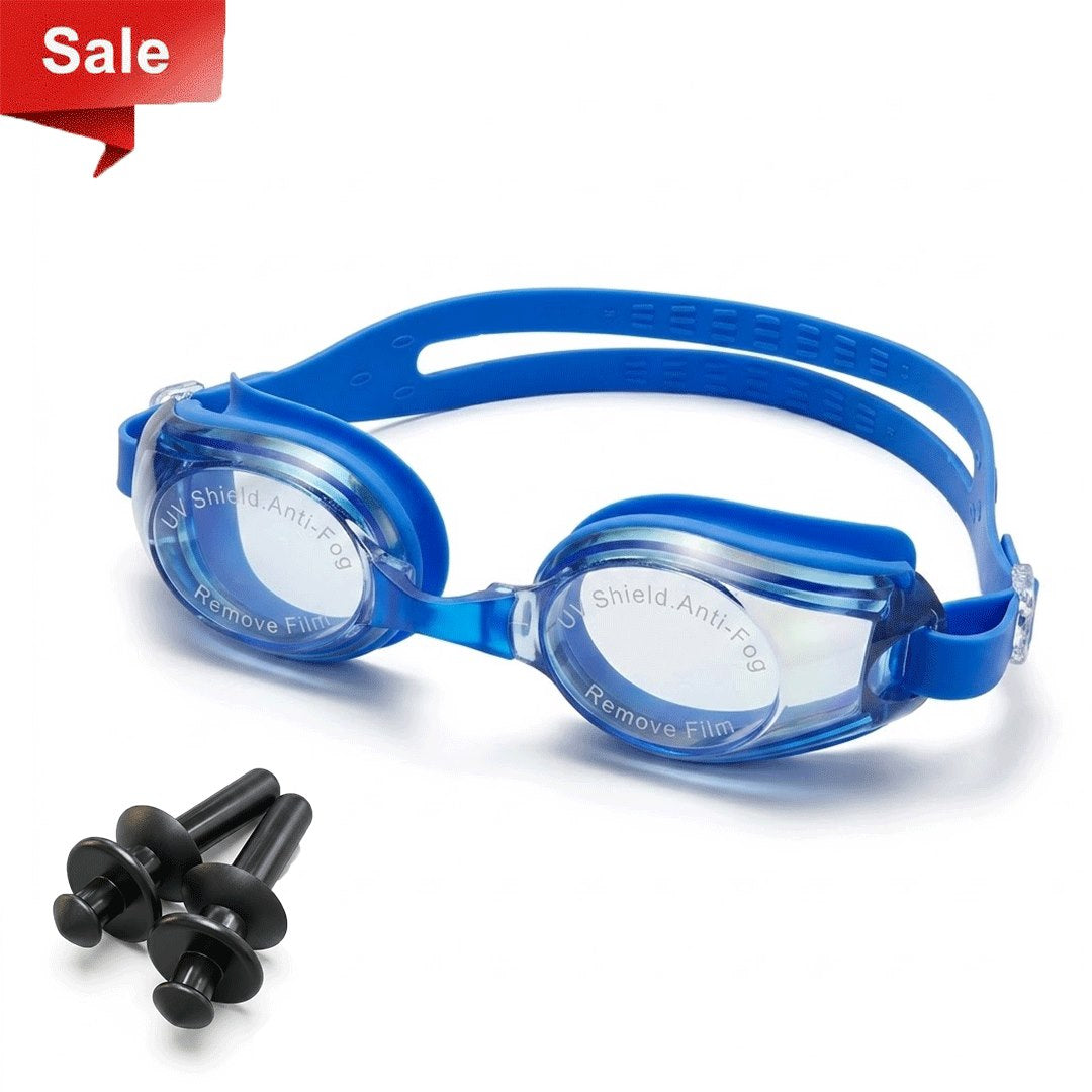 Swimming Goggles + Ear Plugs Offer (Adults)