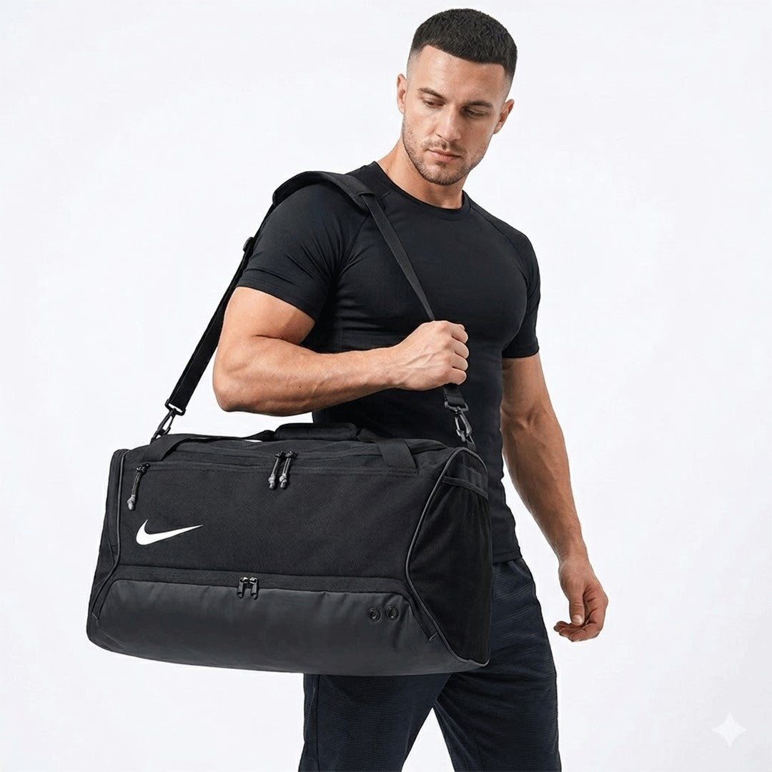 Large Size Duffle Bag Black/White (64cm * 34cm * 34cm)