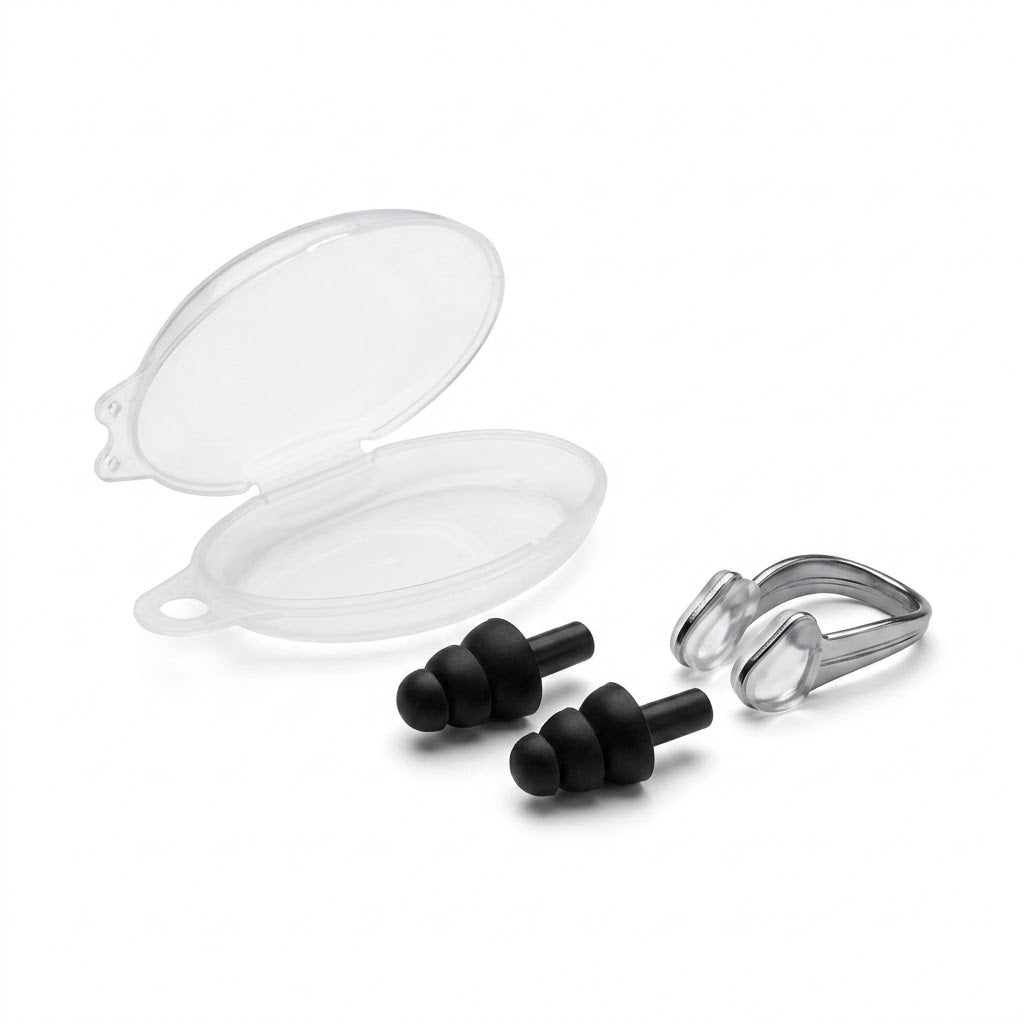 Nose Clip and Ear Plugs Package