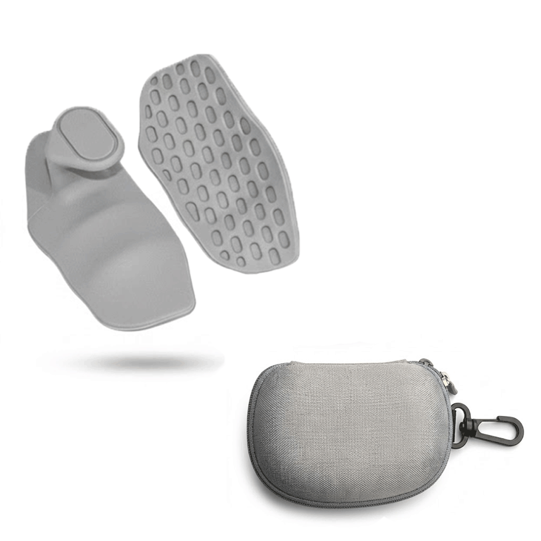 Rubber Gym Hand Grip + Housing