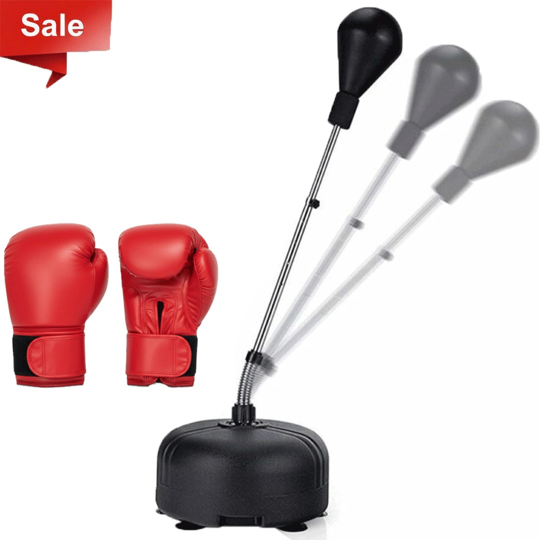 High Speed Punching Bag + Gloves