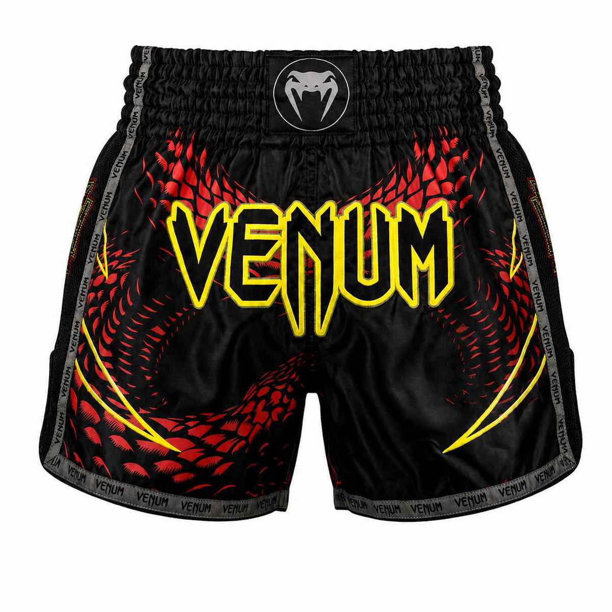 Martial Arts Boxing Shorts (Red/yellow)