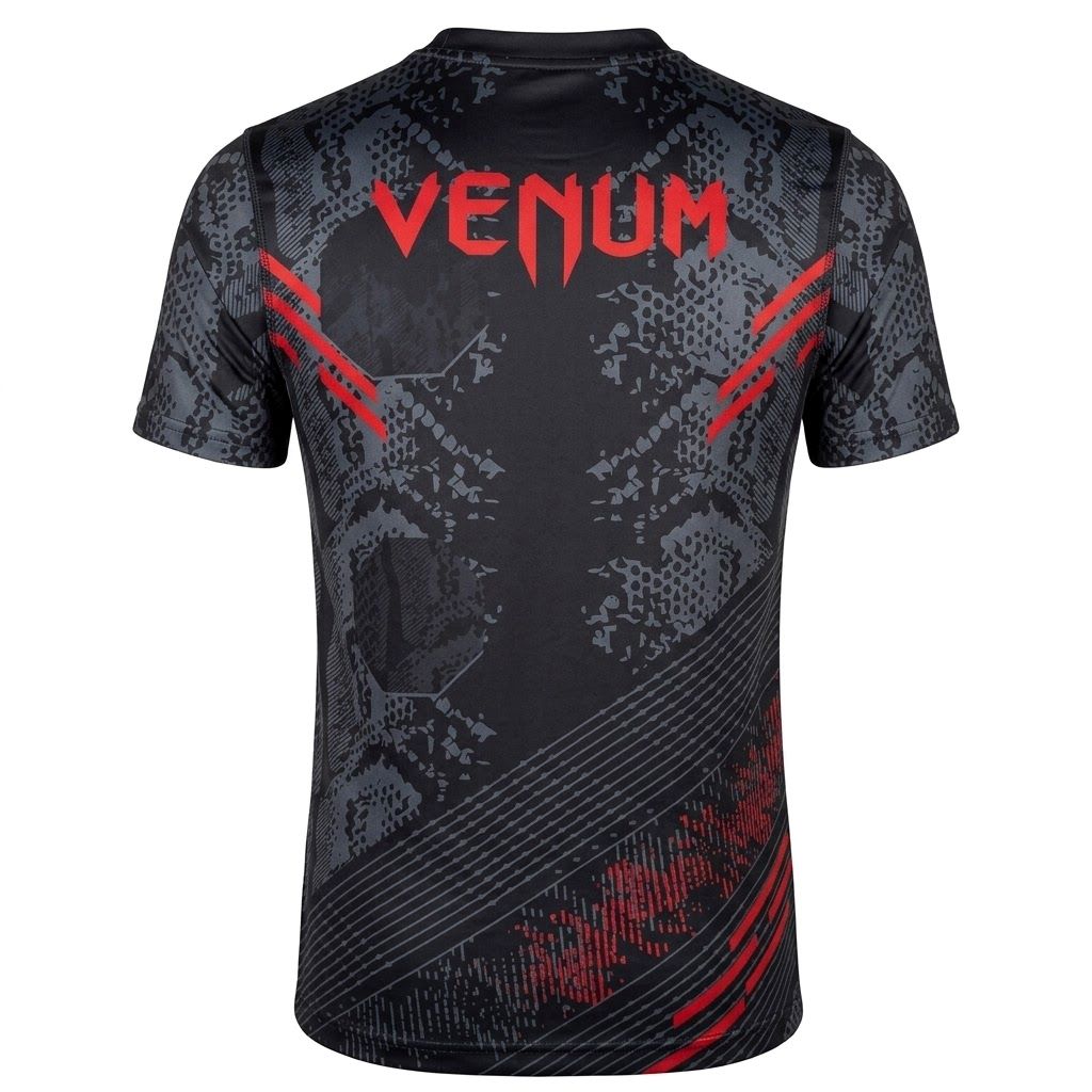 Martial Arts Boxing T-Shirt (Black/Red/Grey)
