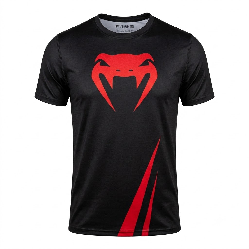 Martial Arts Boxing T-Shirt (Black/Grey)