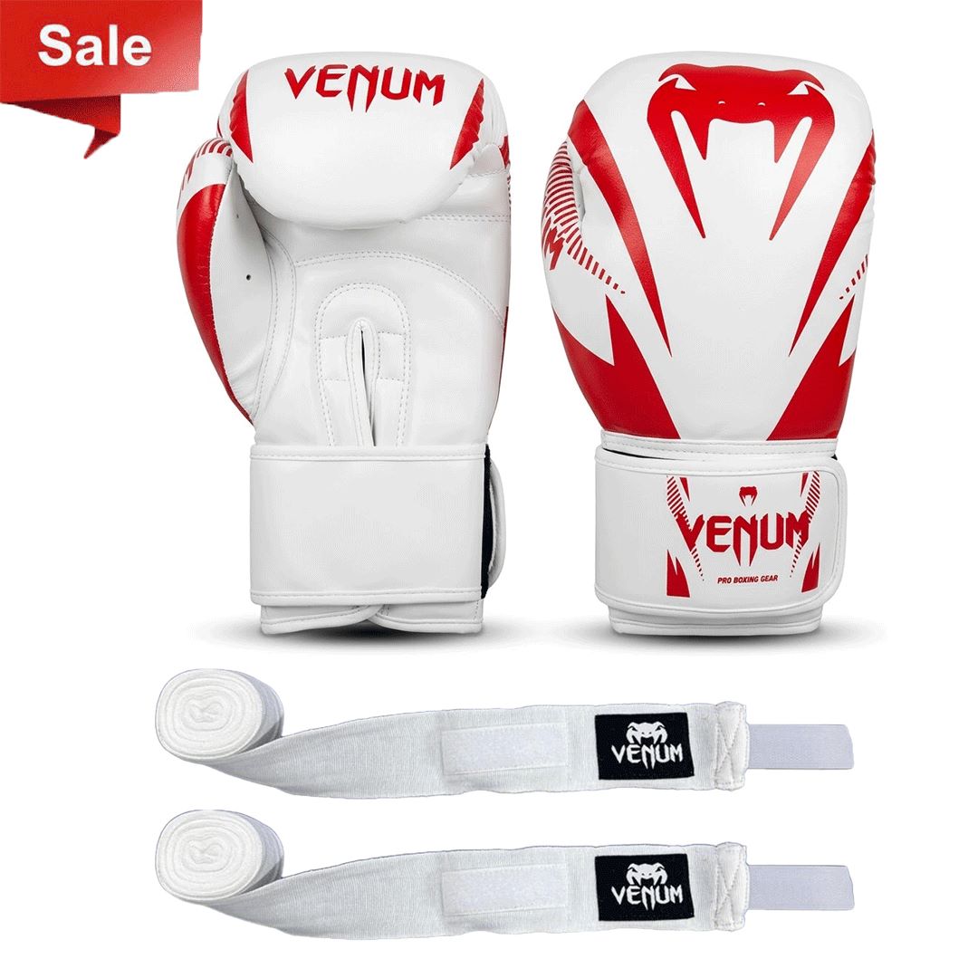 1 Pair Boxing Gloves + 1 Pair of Hand Wraps Offer