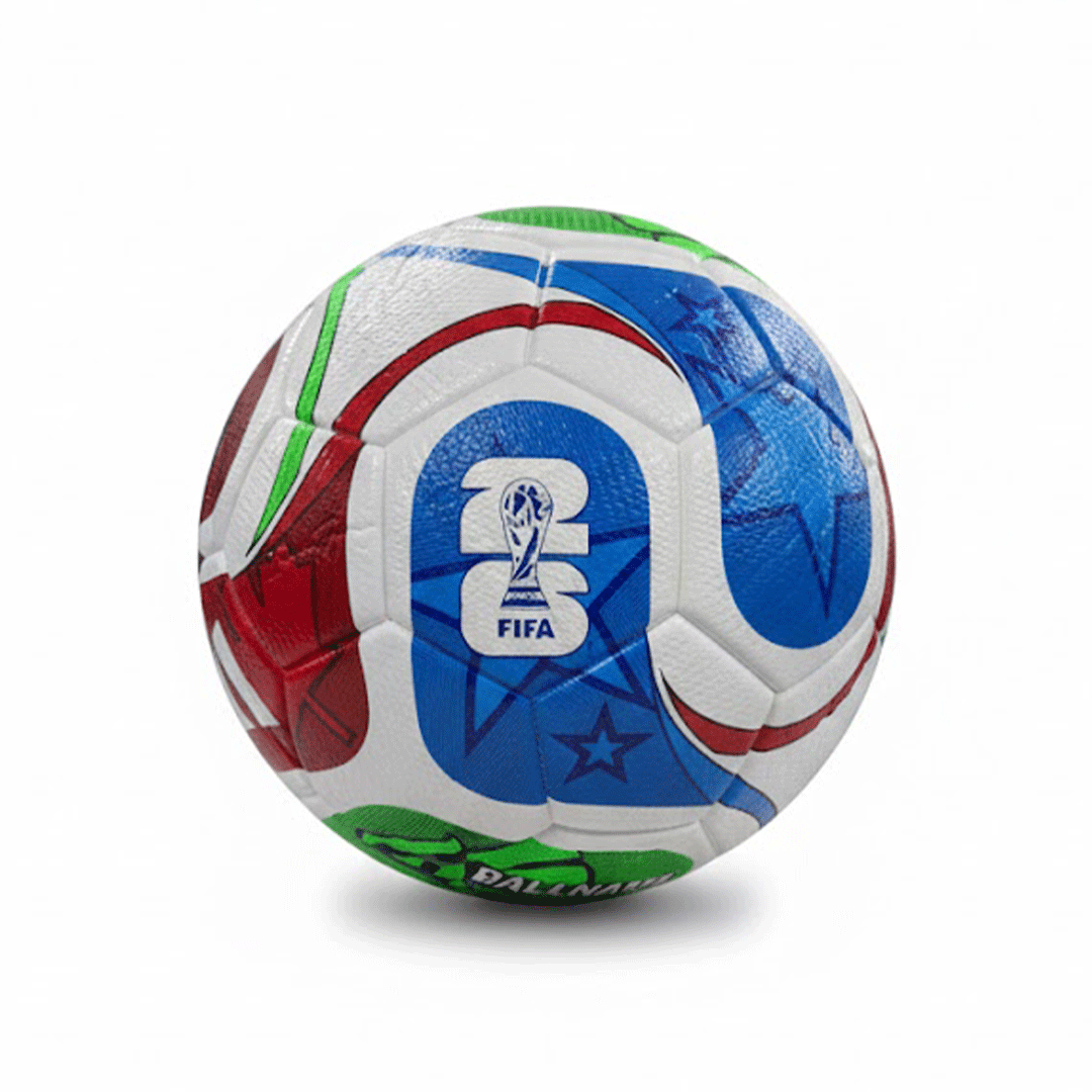 Football Soccer Ball Size 5 World Cup 2026 Colored (Official Size)